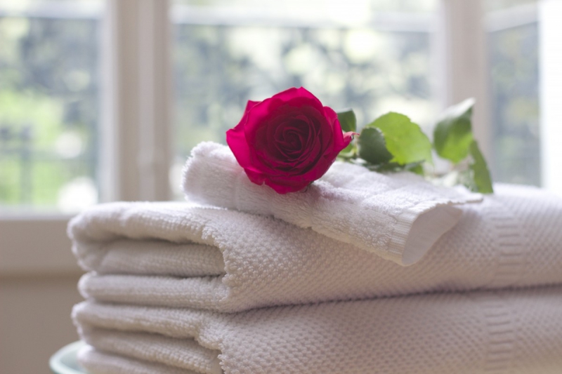 chambre-hote-GRIMAUD-min_towel_rose_clean_care_salon_spa_white_bath-731641